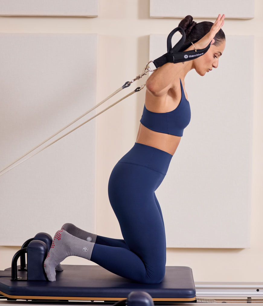 Equilibria Pilates Half Crew Socks