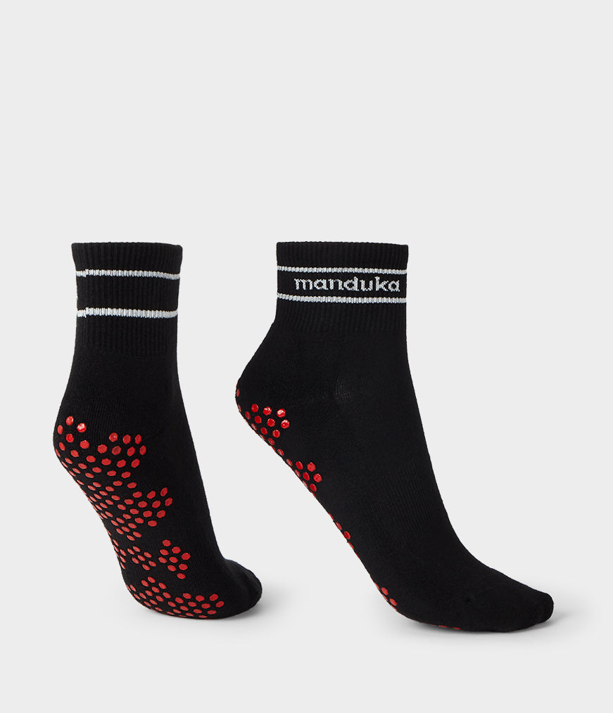 Equilibria Pilates Ankle Crew Socks