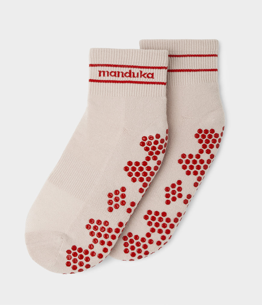 Equilibria Pilates Ankle Crew Socks