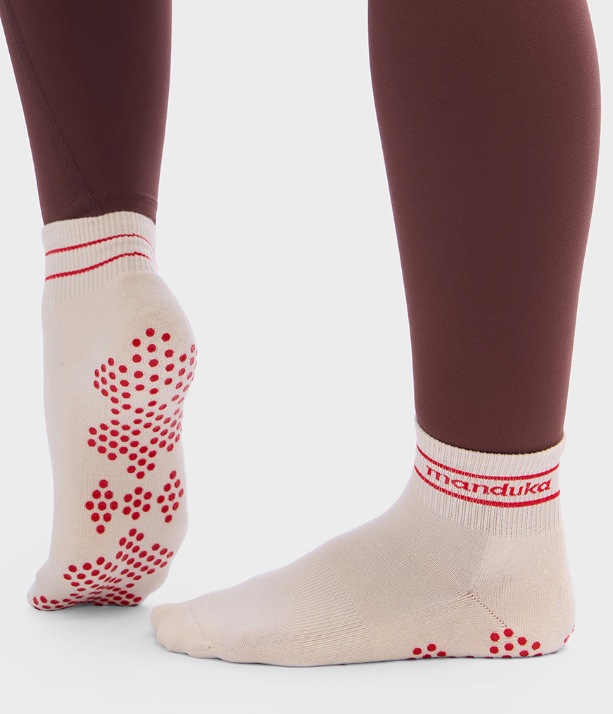 Equilibria Pilates Ankle Crew Socks
