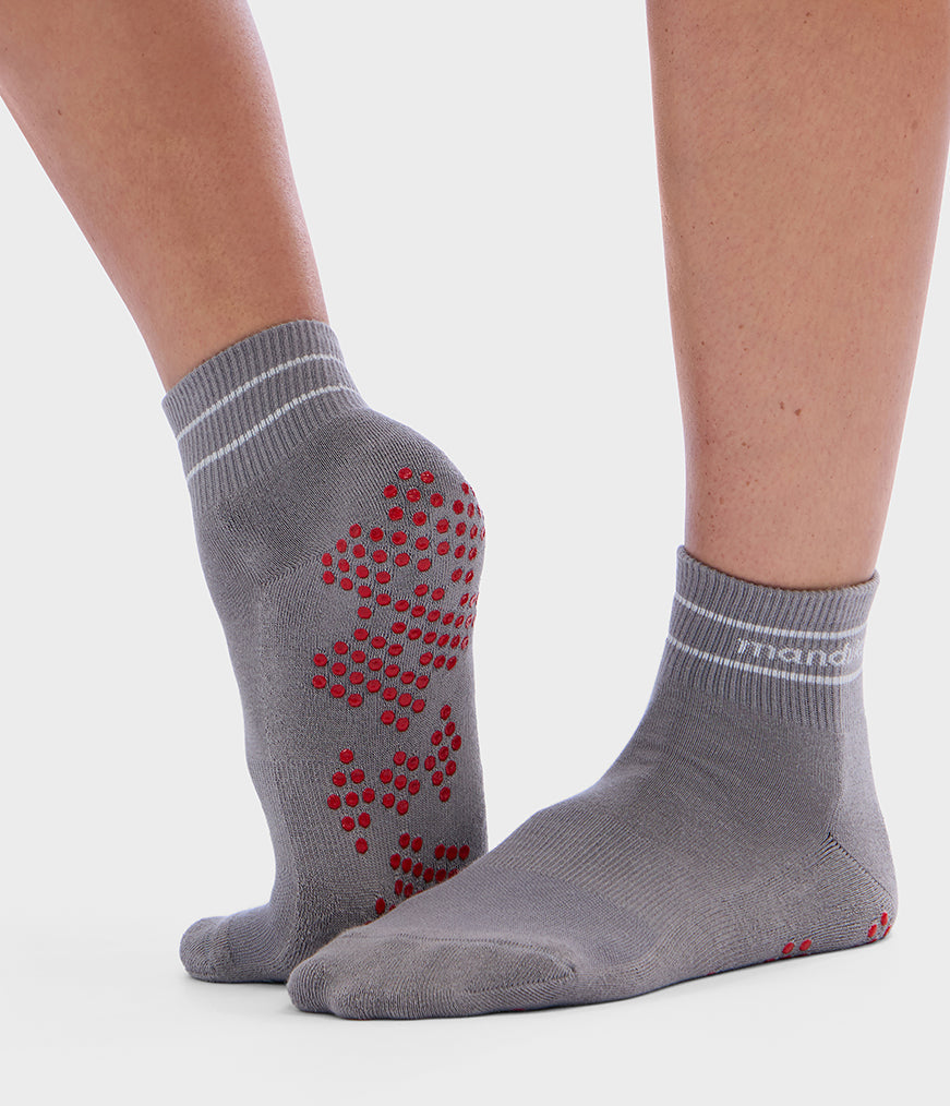Equilibria Pilates Ankle Crew Socks