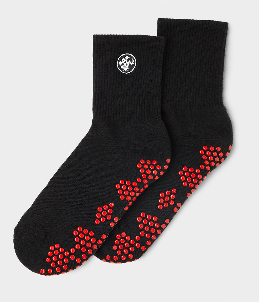 Equilibria Pilates Half Crew Socks