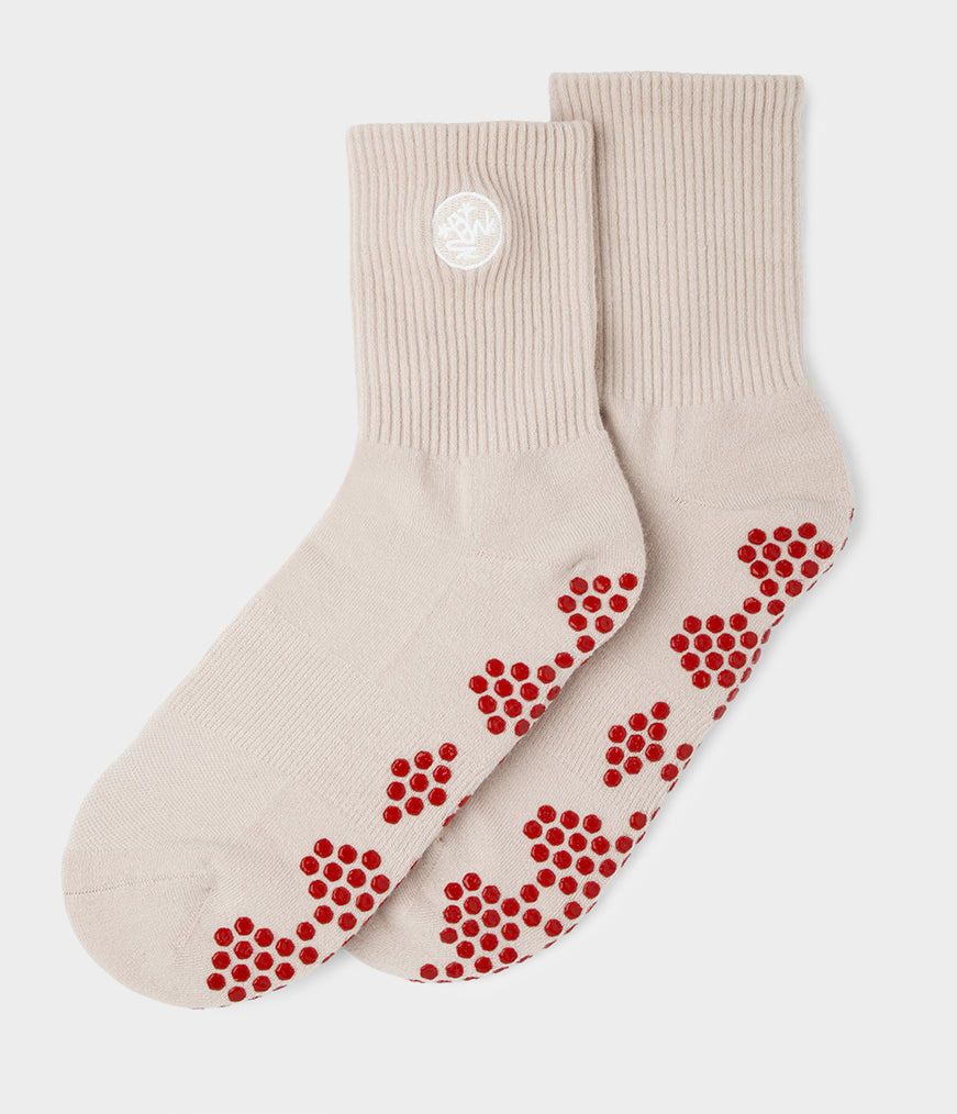 Equilibria Pilates Half Crew Socks