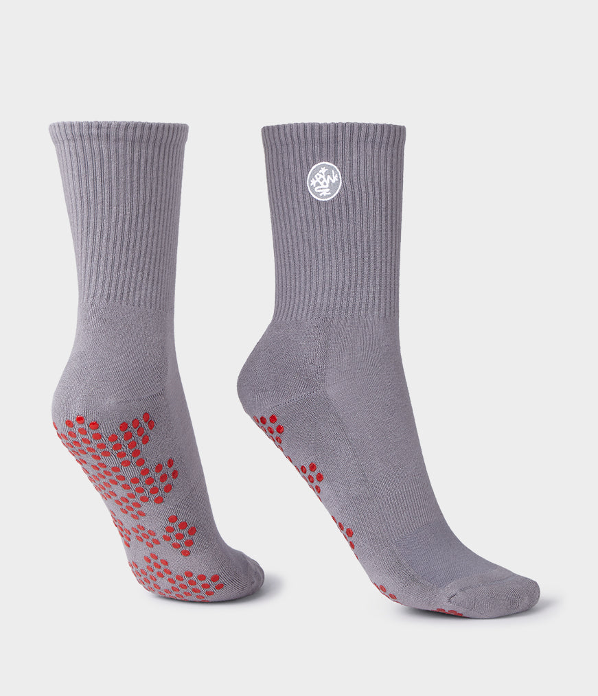 Equilibria Pilates Half Crew Socks