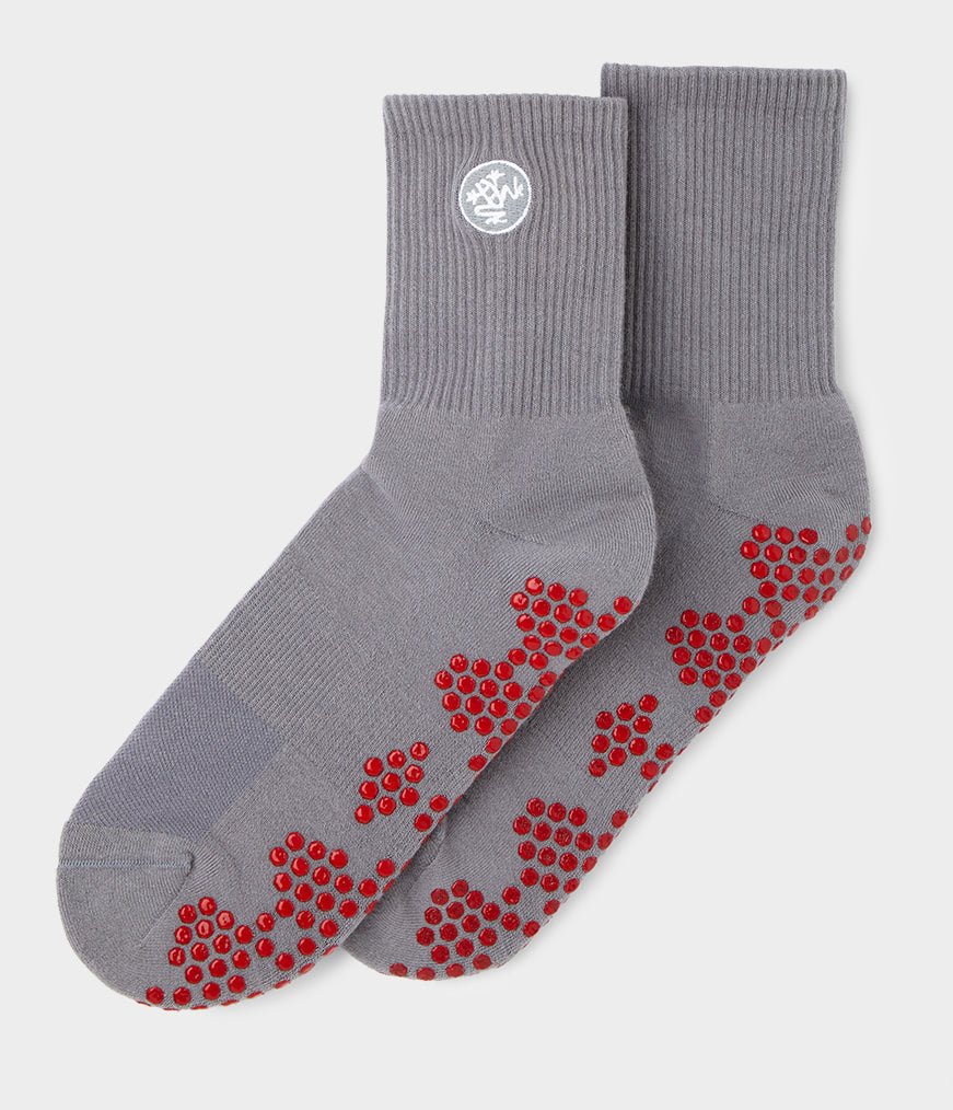 Equilibria Pilates Half Crew Socks