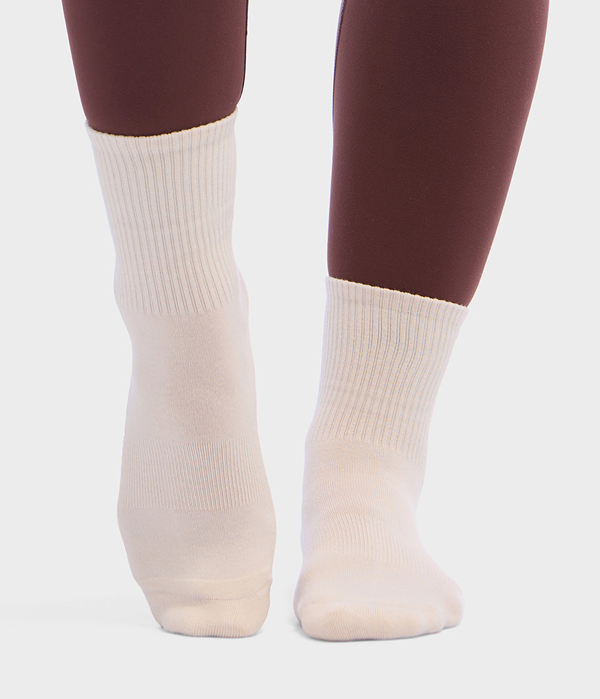 Equilibria Pilates Half Crew Socks