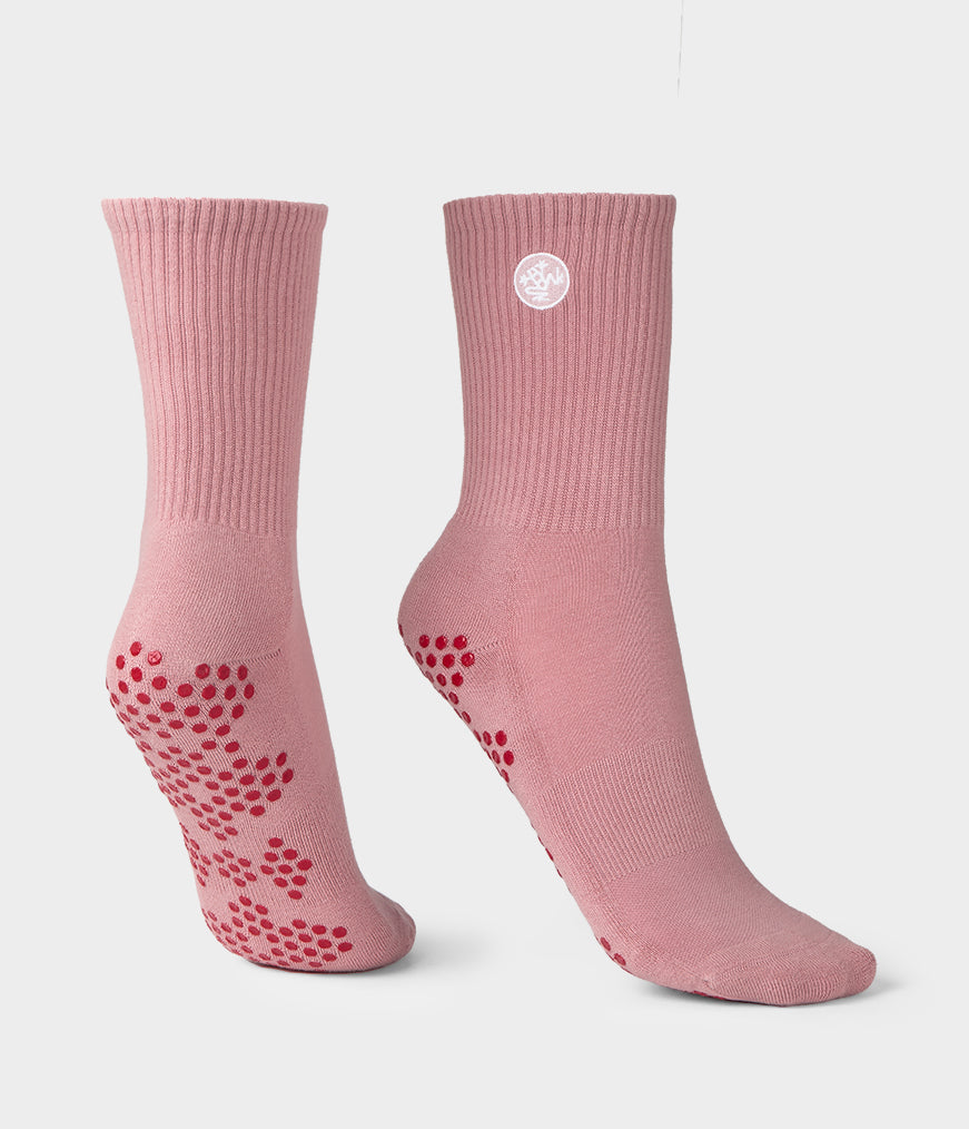 Equilibria Pilates Half Crew Socks